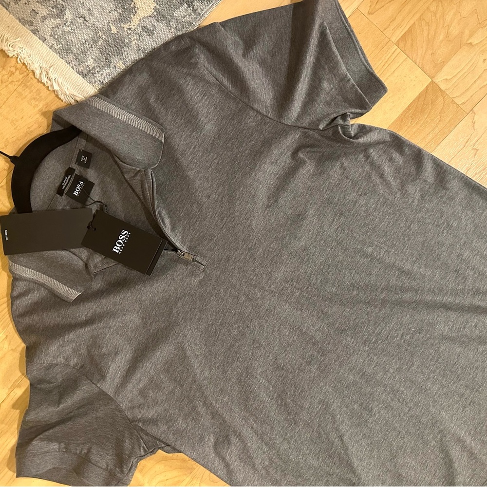 Brand new XL Boss short sleeve men shirt